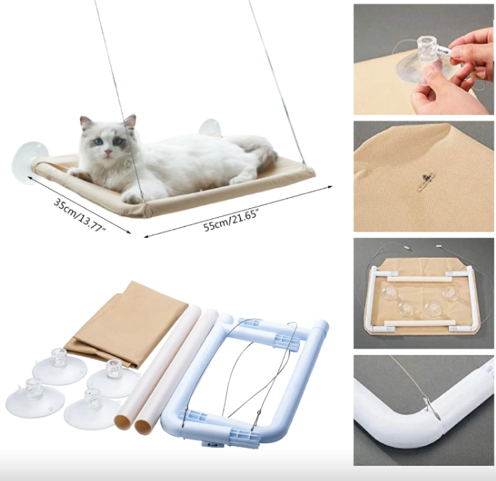 Cama para gatos colgante